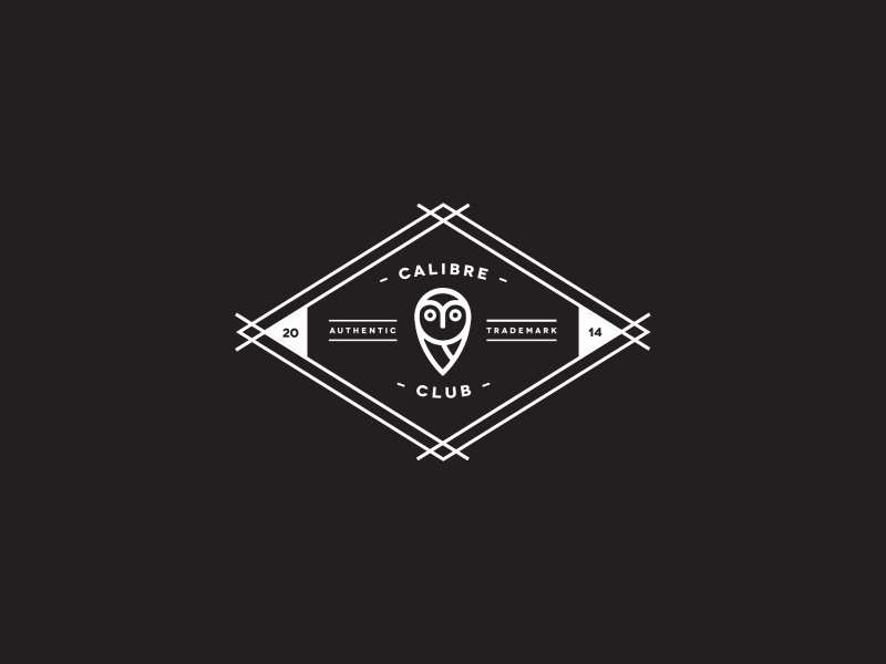 Анимированный логотип Calibre Club